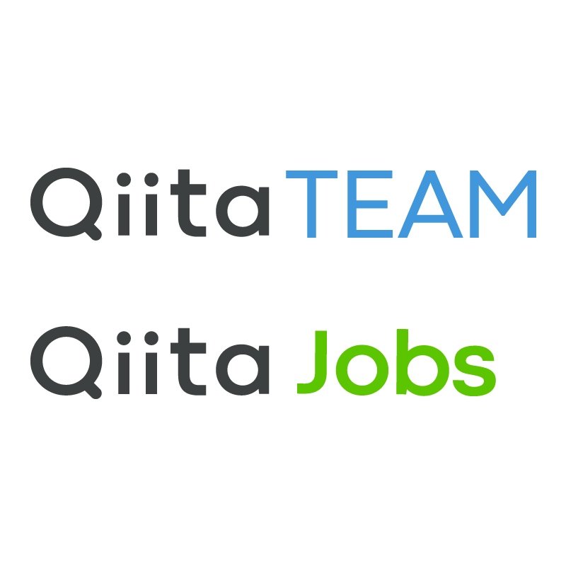 Logo for Qiita Team & Qiita Jobs